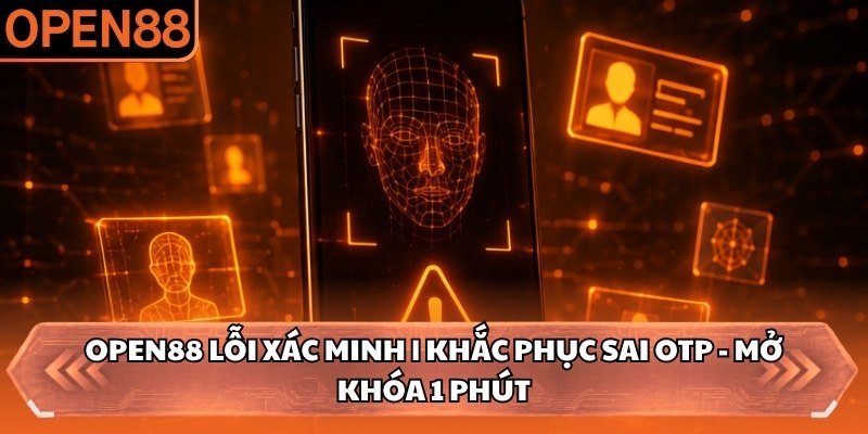 OPEN88 Lỗi Xác Minh | Khắc Phục Sai OTP - Mở Khóa 1 Phút